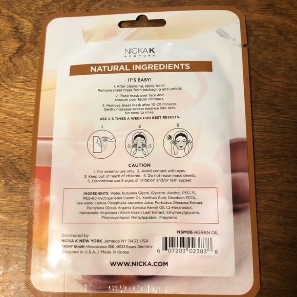 K Beauty Facial Sheet Masks Lot of 4 - Picture 3 of 5